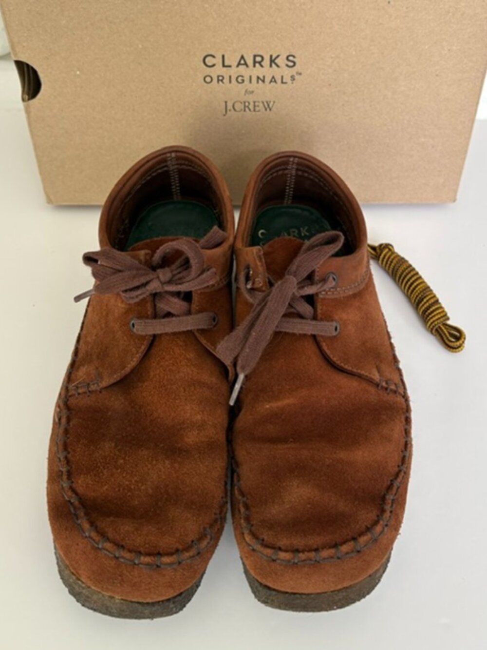 Clark x J.Crew Weaver boot with original box